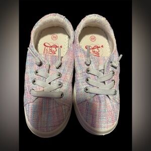 Jellypop Pastel Multi-Color Tweed Sneakers